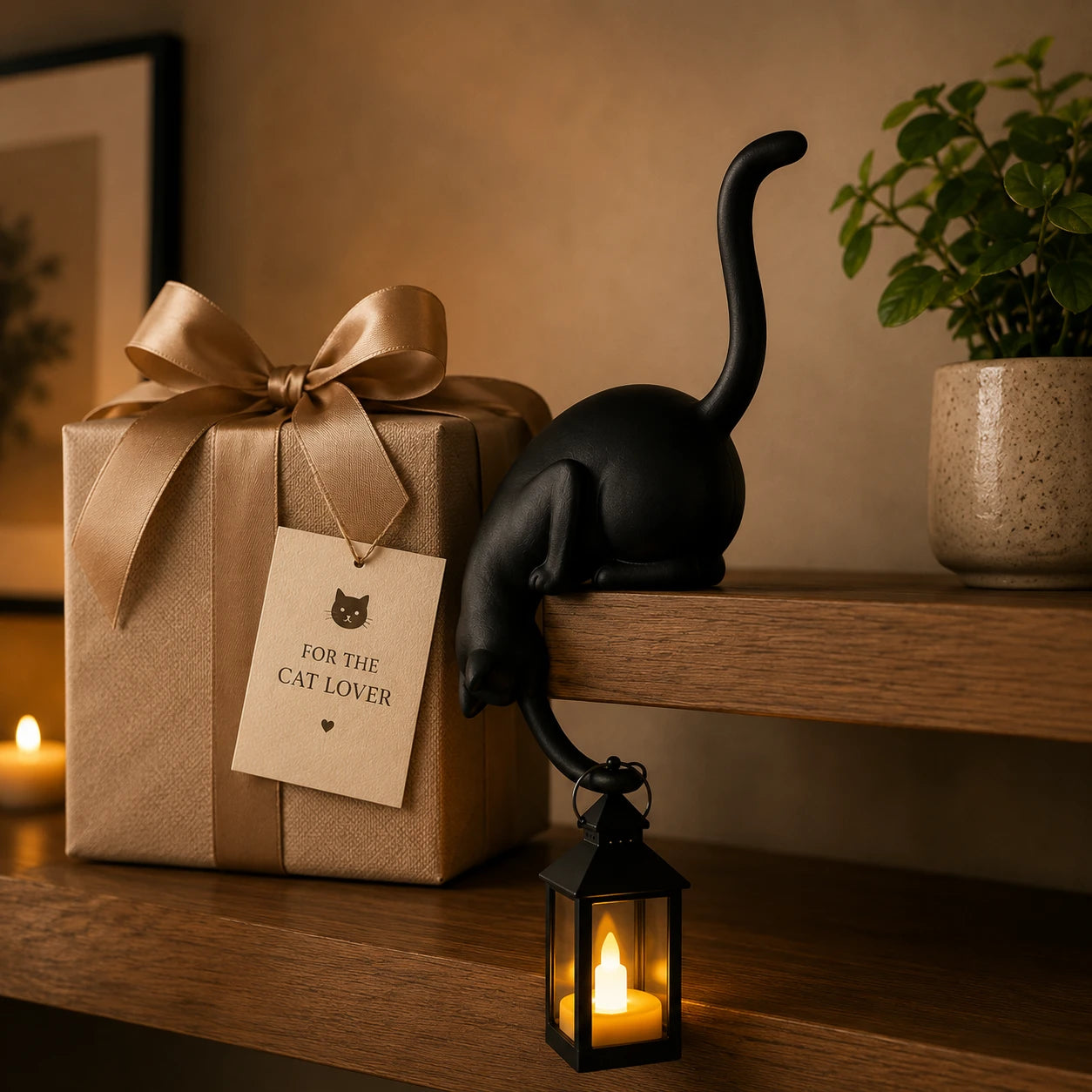 Purrch™ Hanging Cat Lamp