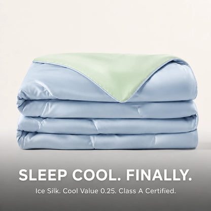 Cooling Silk Summer Blanket