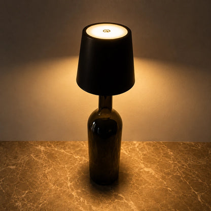 Velour Bottle Lamp