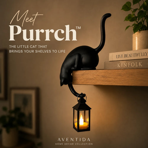 Purrch™ Hanging Cat Lamp