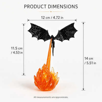 Ember Wing — Dragon Flame Corner Decor