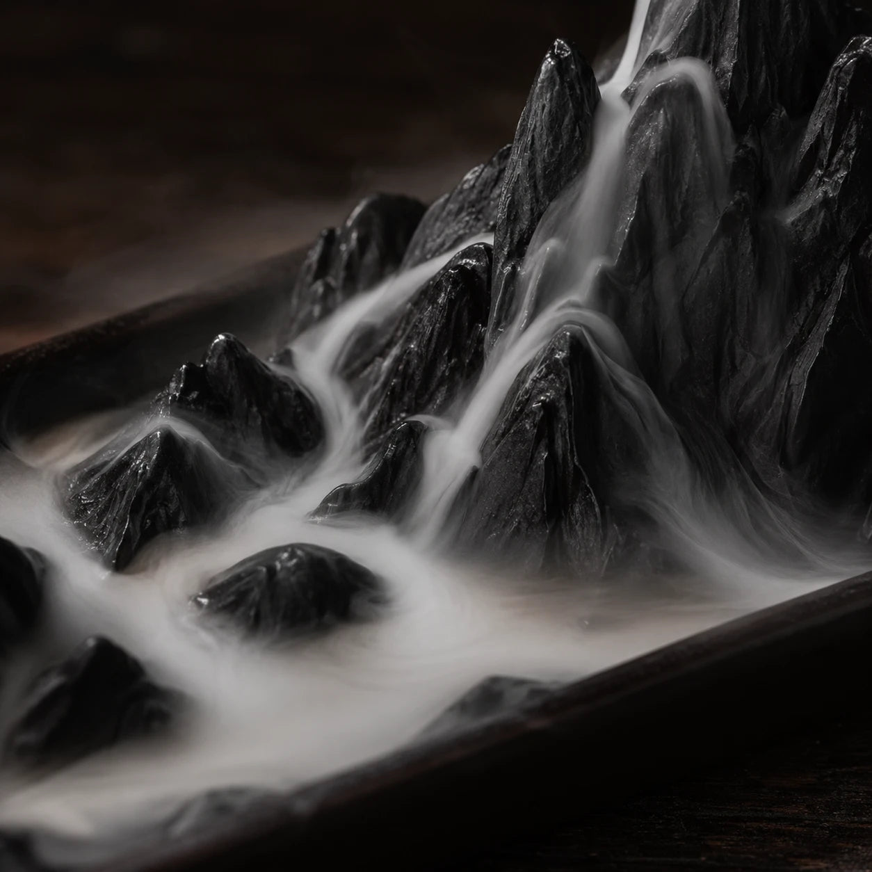 MistyPeak — Backflow Incense Burner