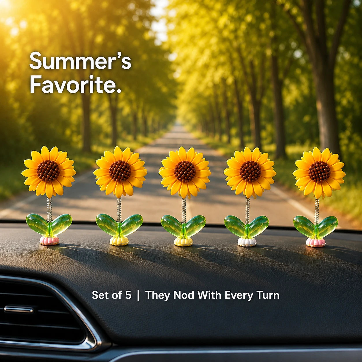 The Nodding Sunflowers