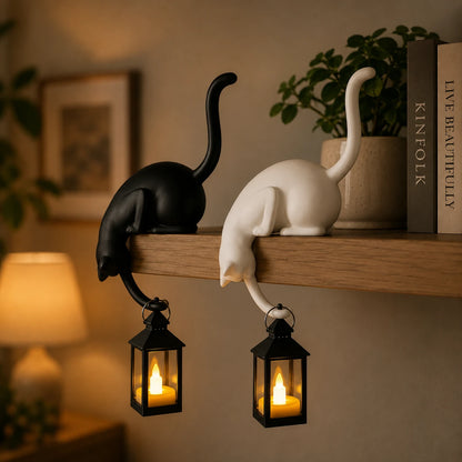 Purrch™ Hanging Cat Lamp