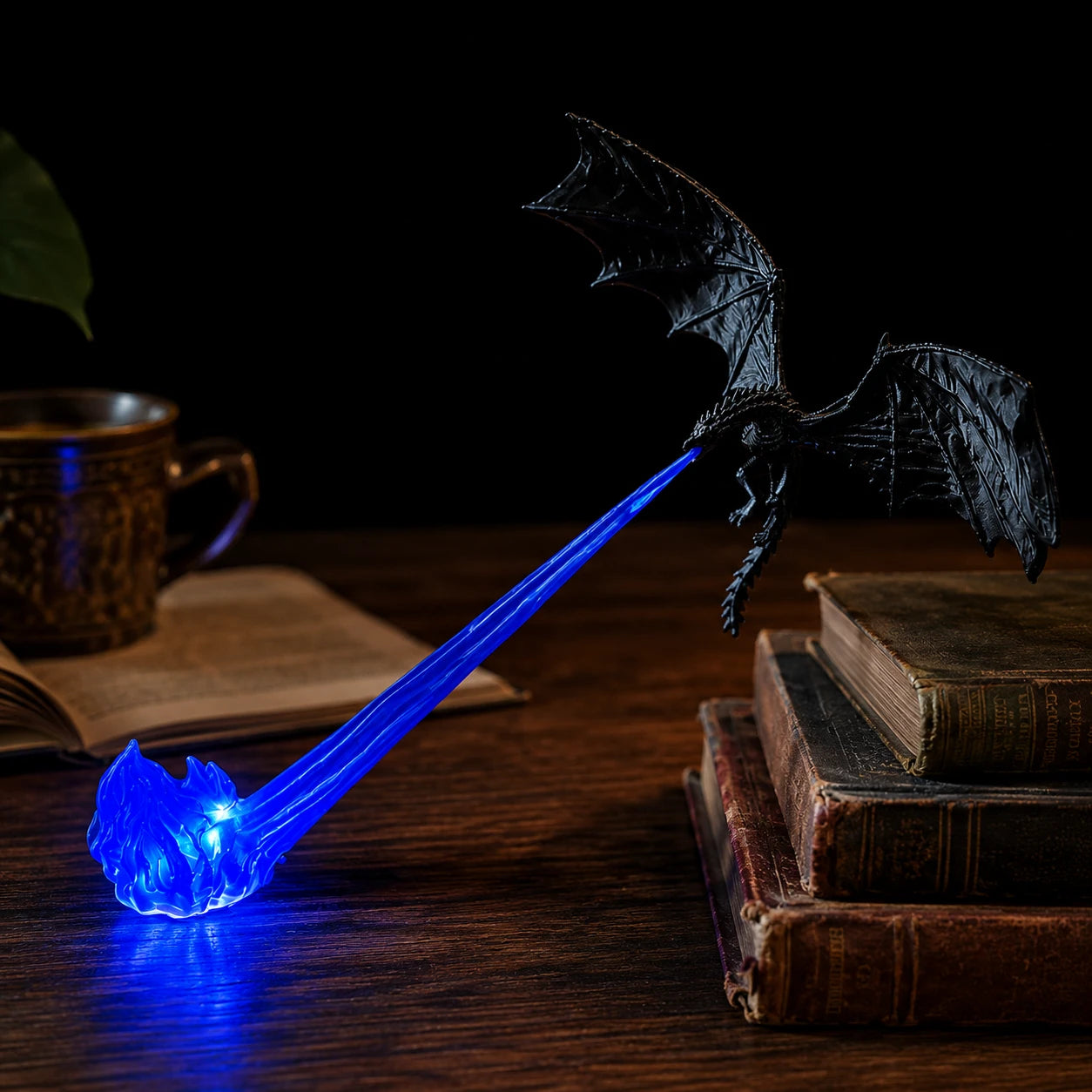 Ember Wing — Dragon Flame Corner Decor