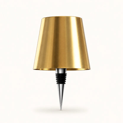 Velour Bottle Lamp